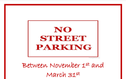 no street parking graphic